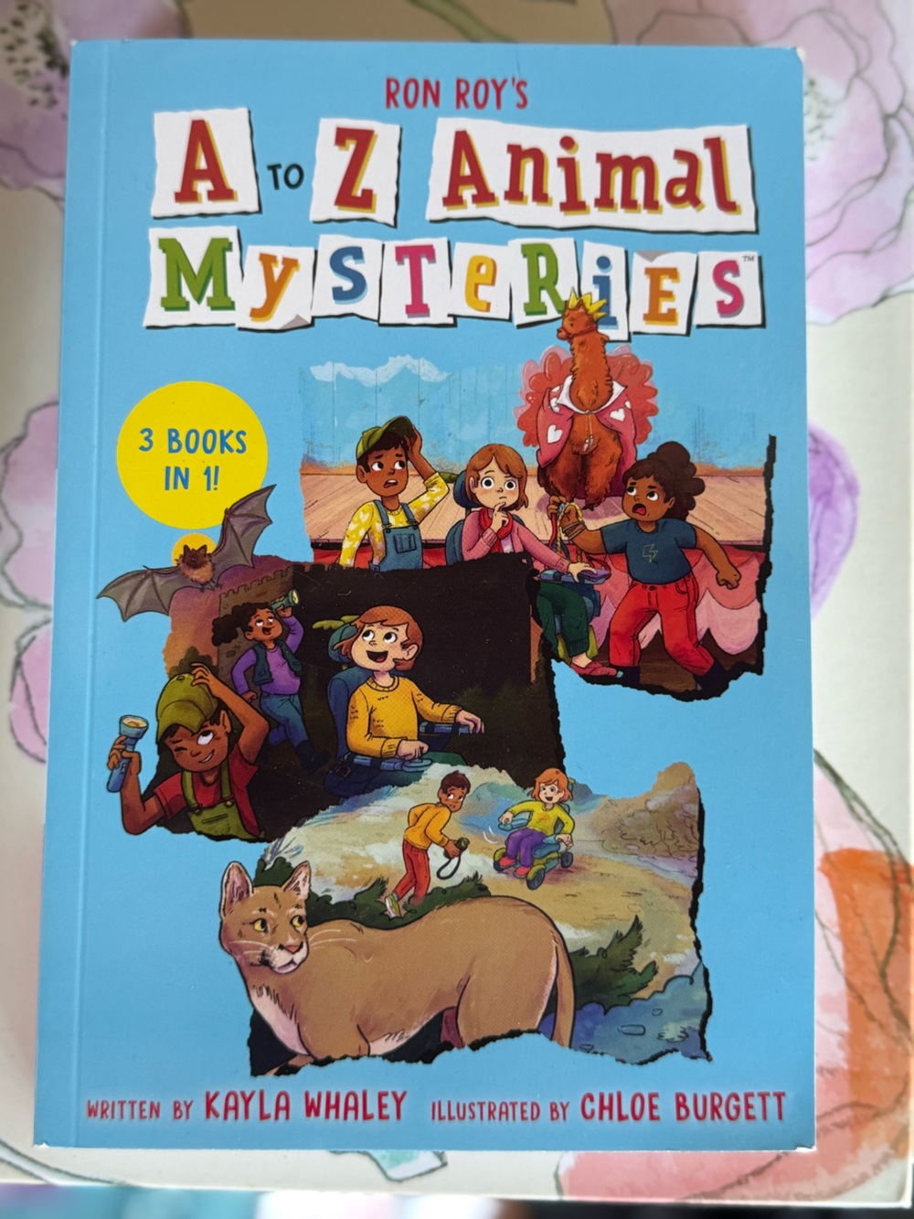 's A to Z Animal Mysteries - Blue Children's Book